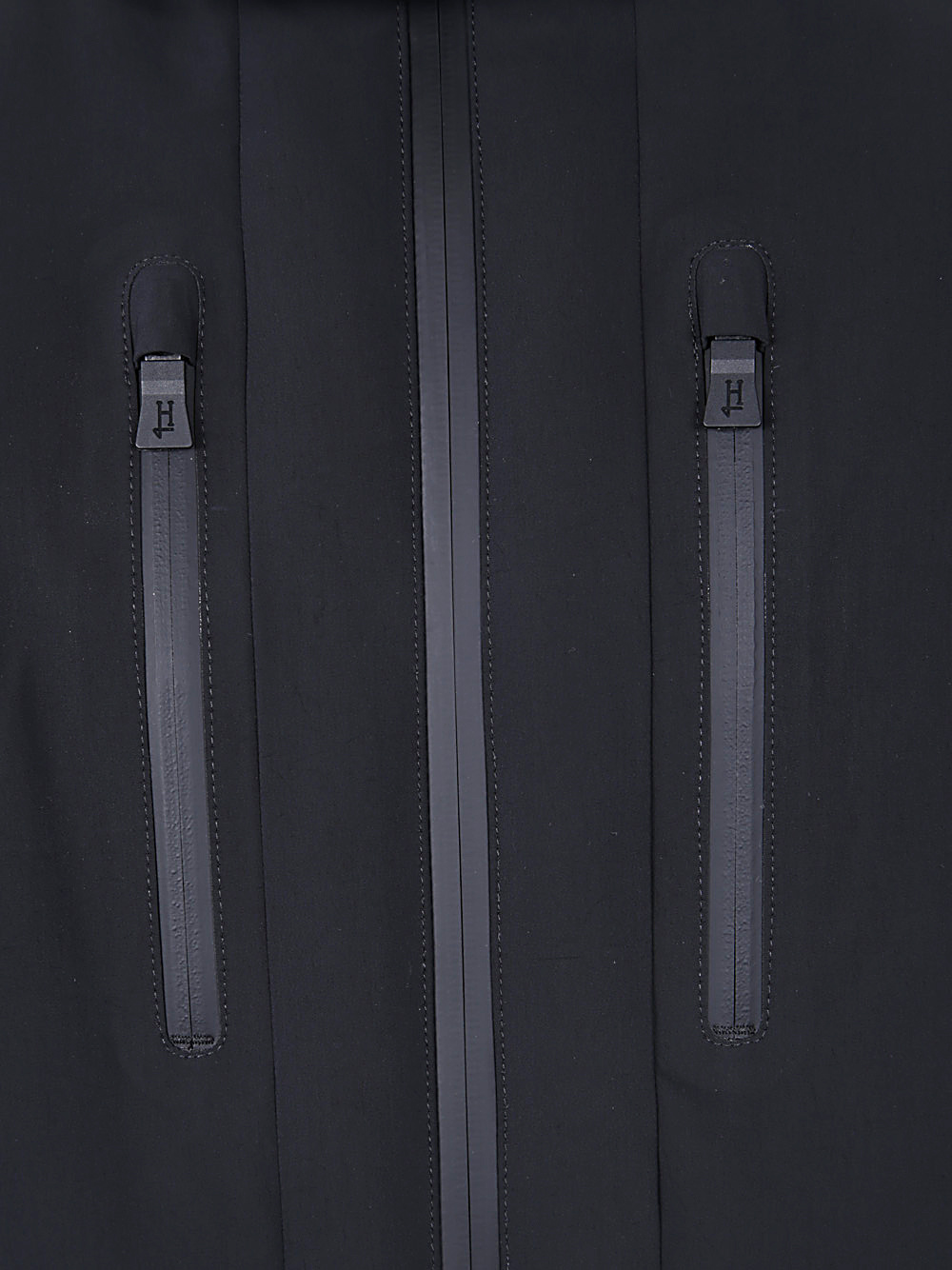 Herno Men's Parka Short In Black