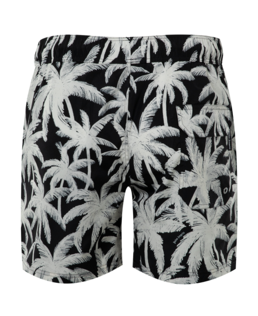 PALM ANGELS PALM ANGELS ALL-OVER PALM PRINTED SWIM SHORTS
