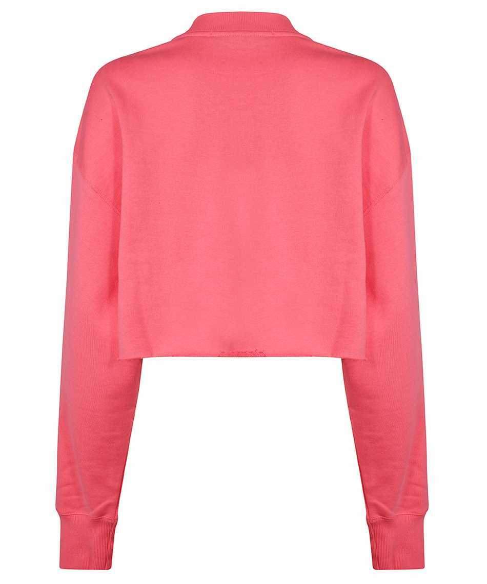 Msgm Logo Sweater In Pink