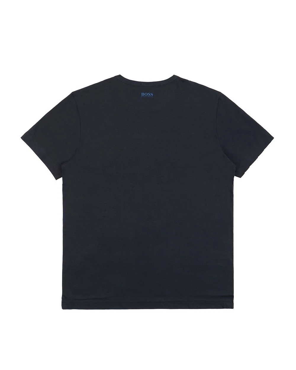 Hugo Boss Round-necked Logo T-shirt In Black
