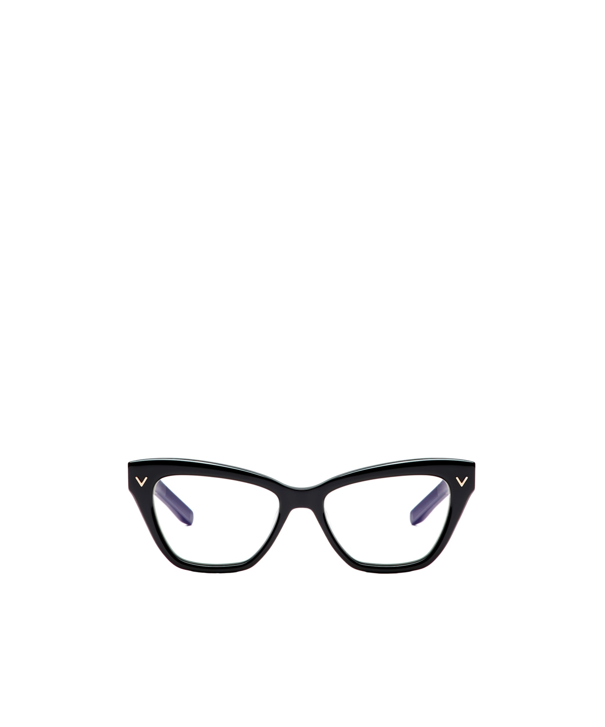 Valentino Eyewear Cat-eye Frame Glasses In Black