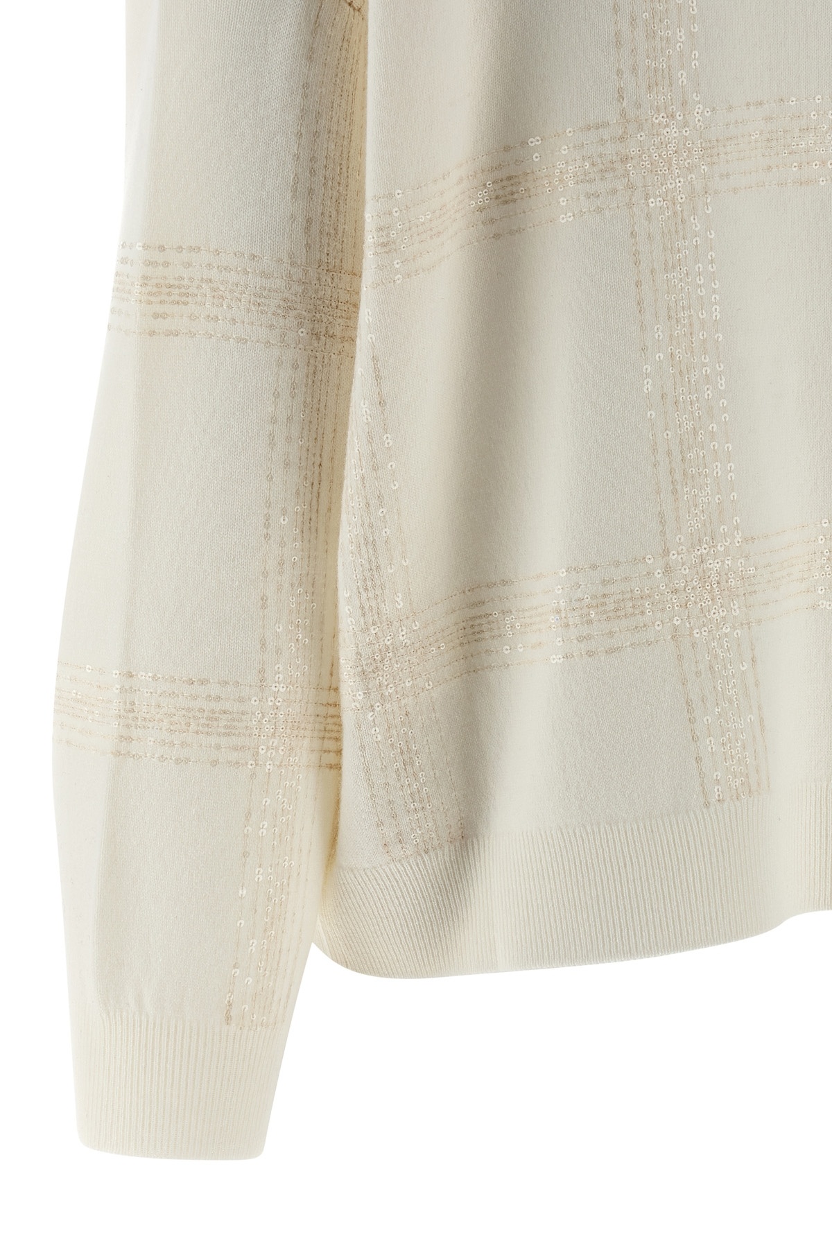 Brunello Cucinelli Long-sleeve Sweater In White