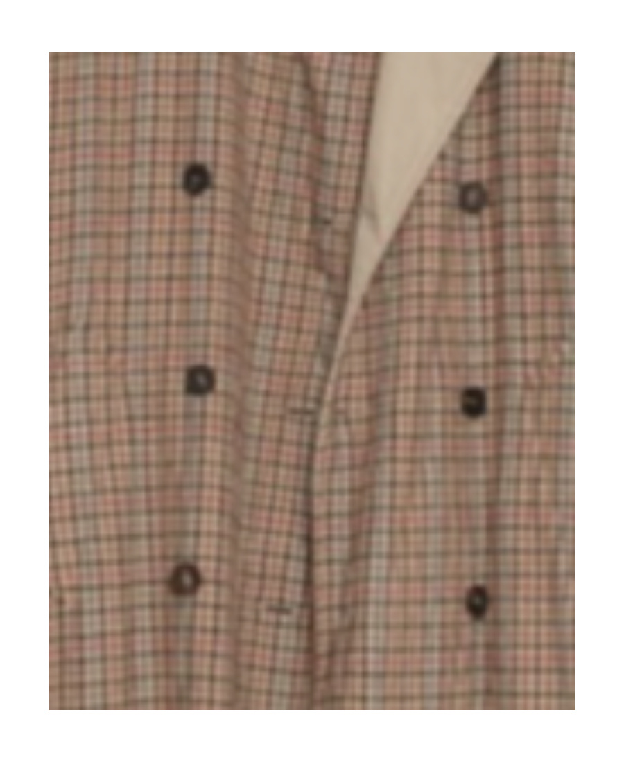 Balenciaga Reversible Trench Coat In Brown