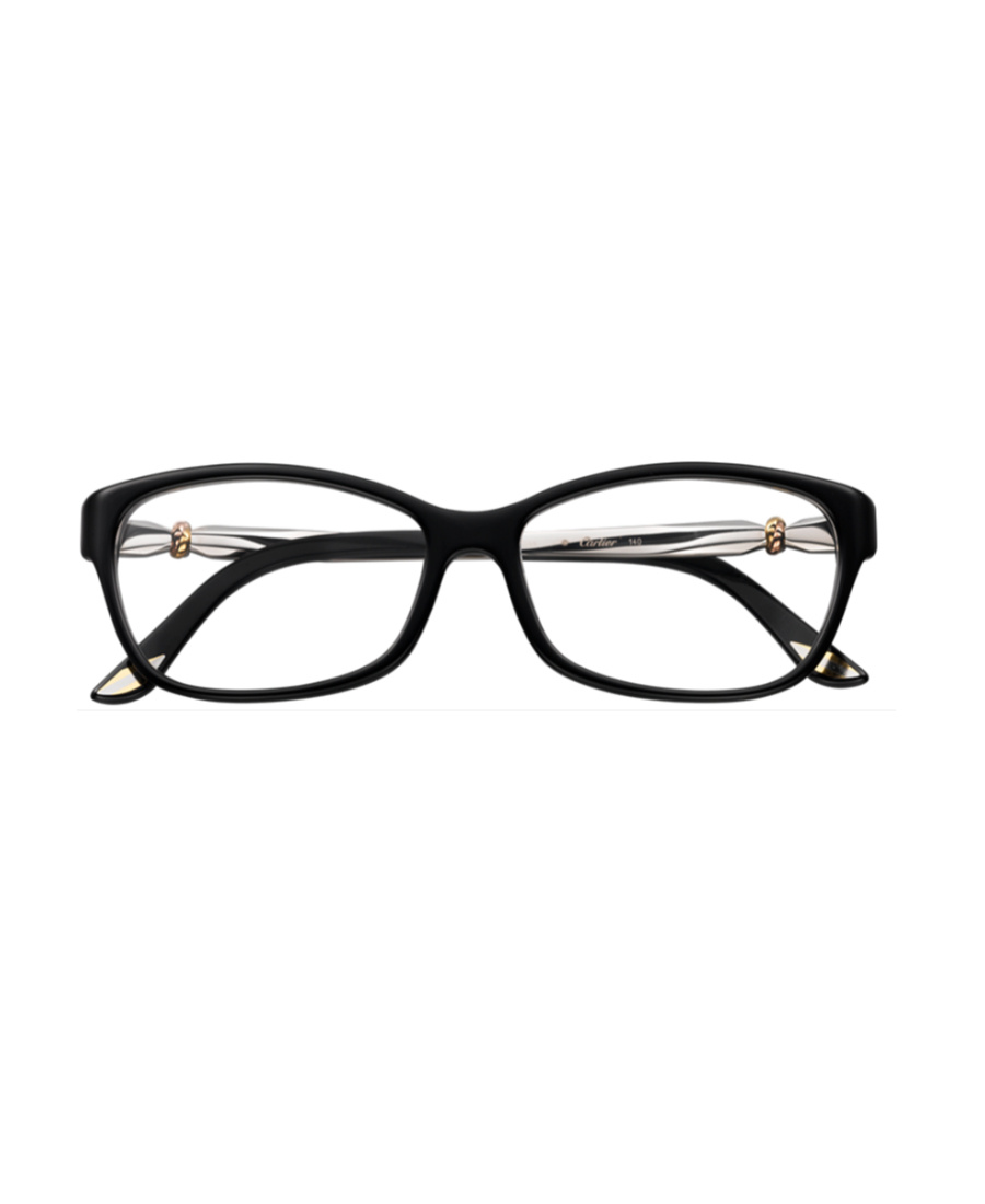 Cartier Black Square Flat Mirror In Black