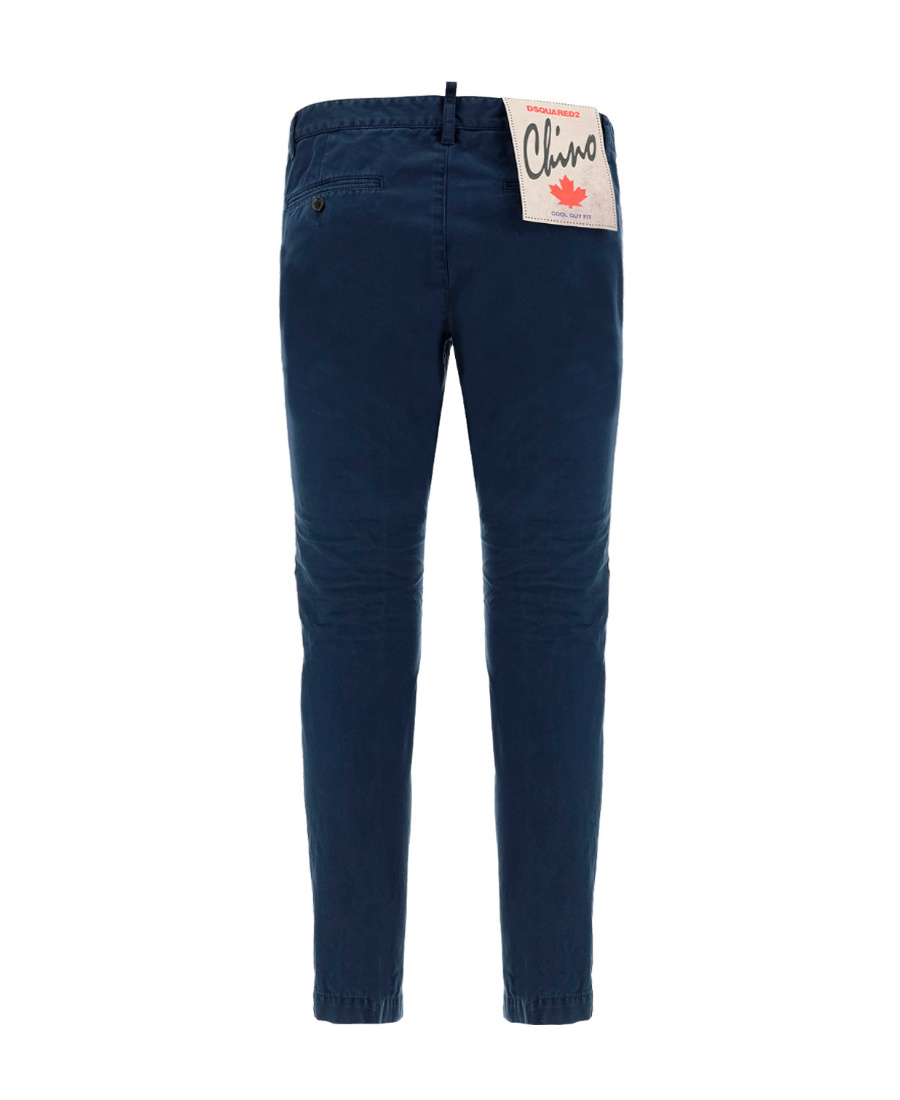 DSQUARED2 STRAIGHT LEG CROPPED CHINOS 