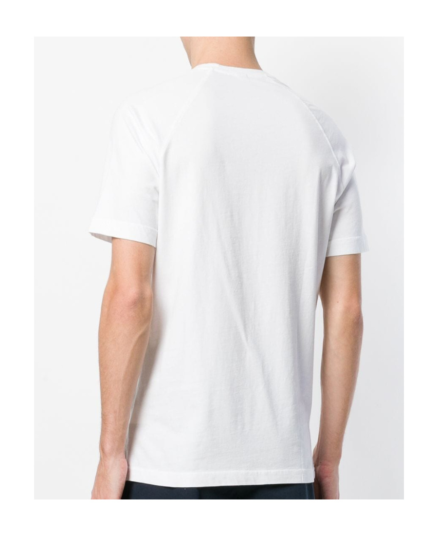 Shop Aspesi Crew Neck T-shirt In White