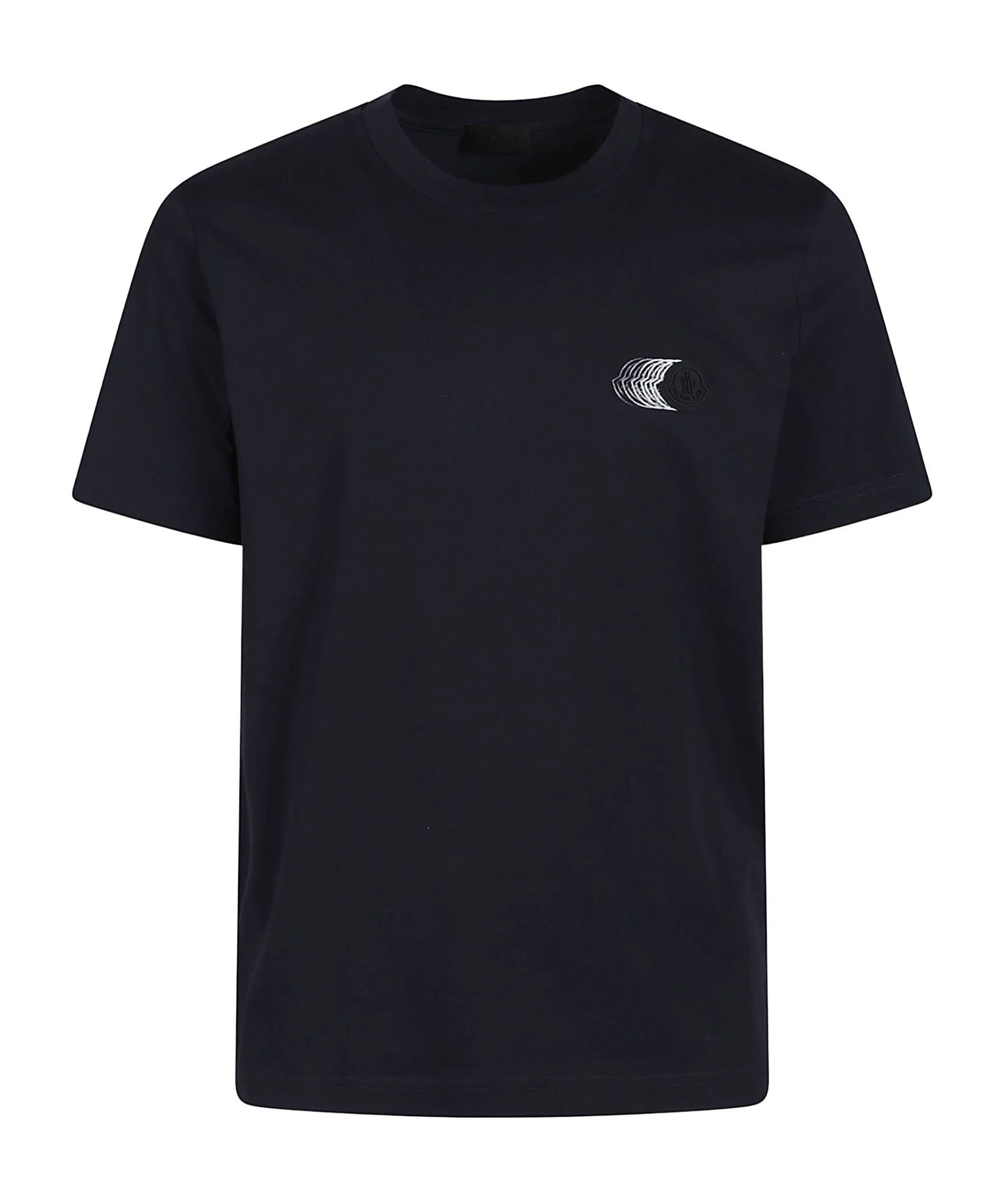 Moncler Short-sleeved T-shirt In Blue