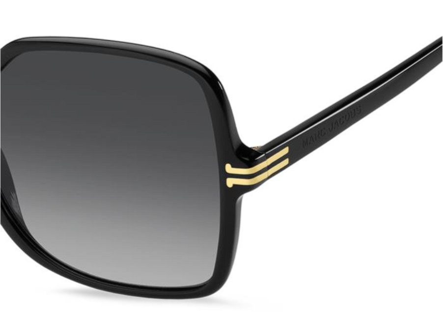 Marc Jacobs Eyewear Square Frame Sunglasses In Black