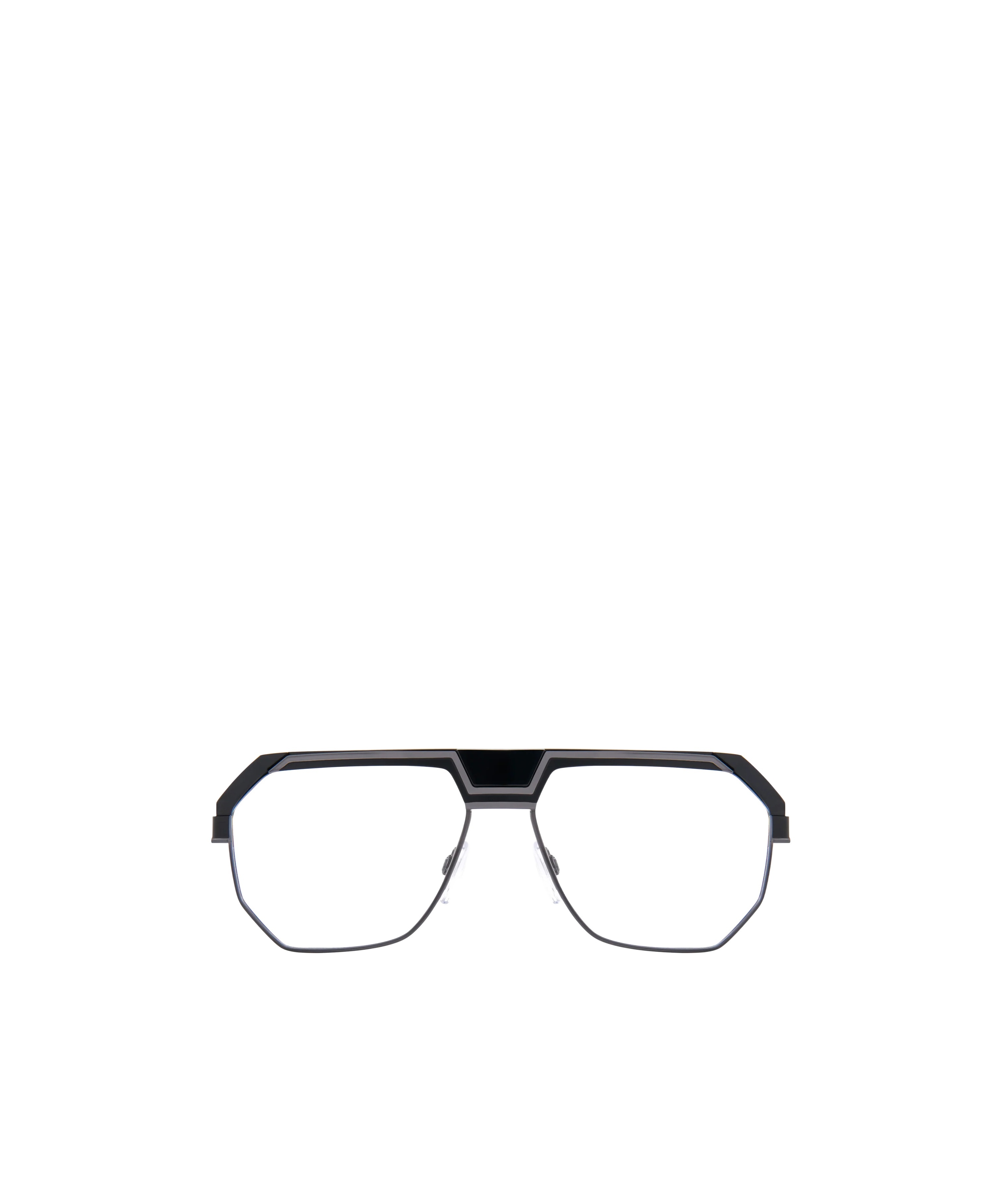 Cazal Geometric Frame Plano Mirror In Brown