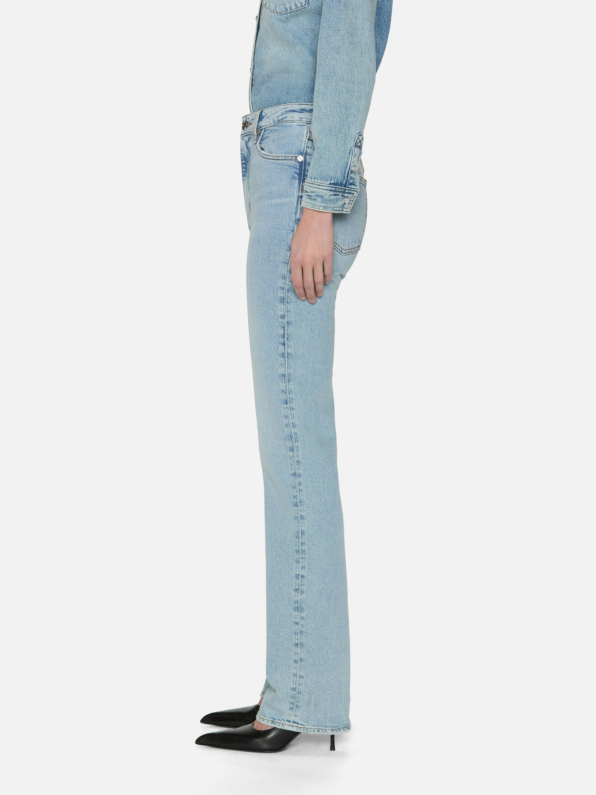 Frame The Ruler Jeans In Gray