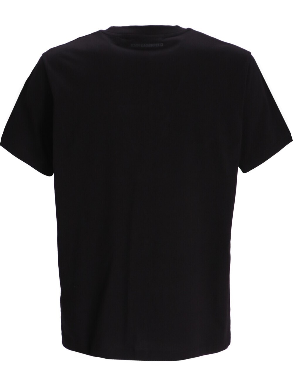 Karl Lagerfeld Logo-print Cotton T-shirt In Black