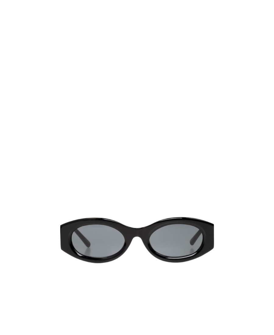 Linda Farrow Logo Sunglasses In Black