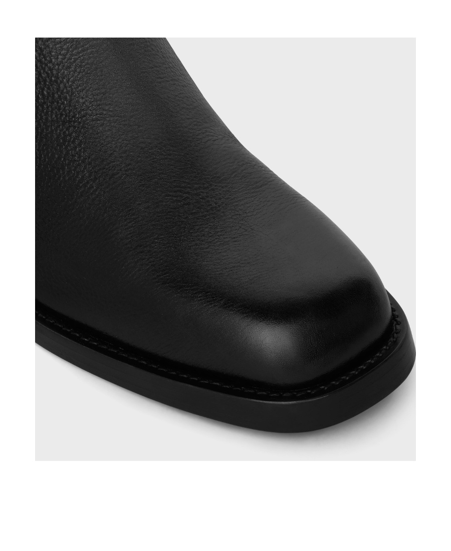 Celine Rider Boots In Black