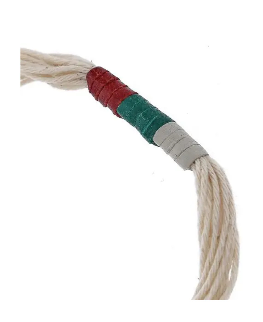 Shop Saint Laurent Colour-block Bracelet In Yellow