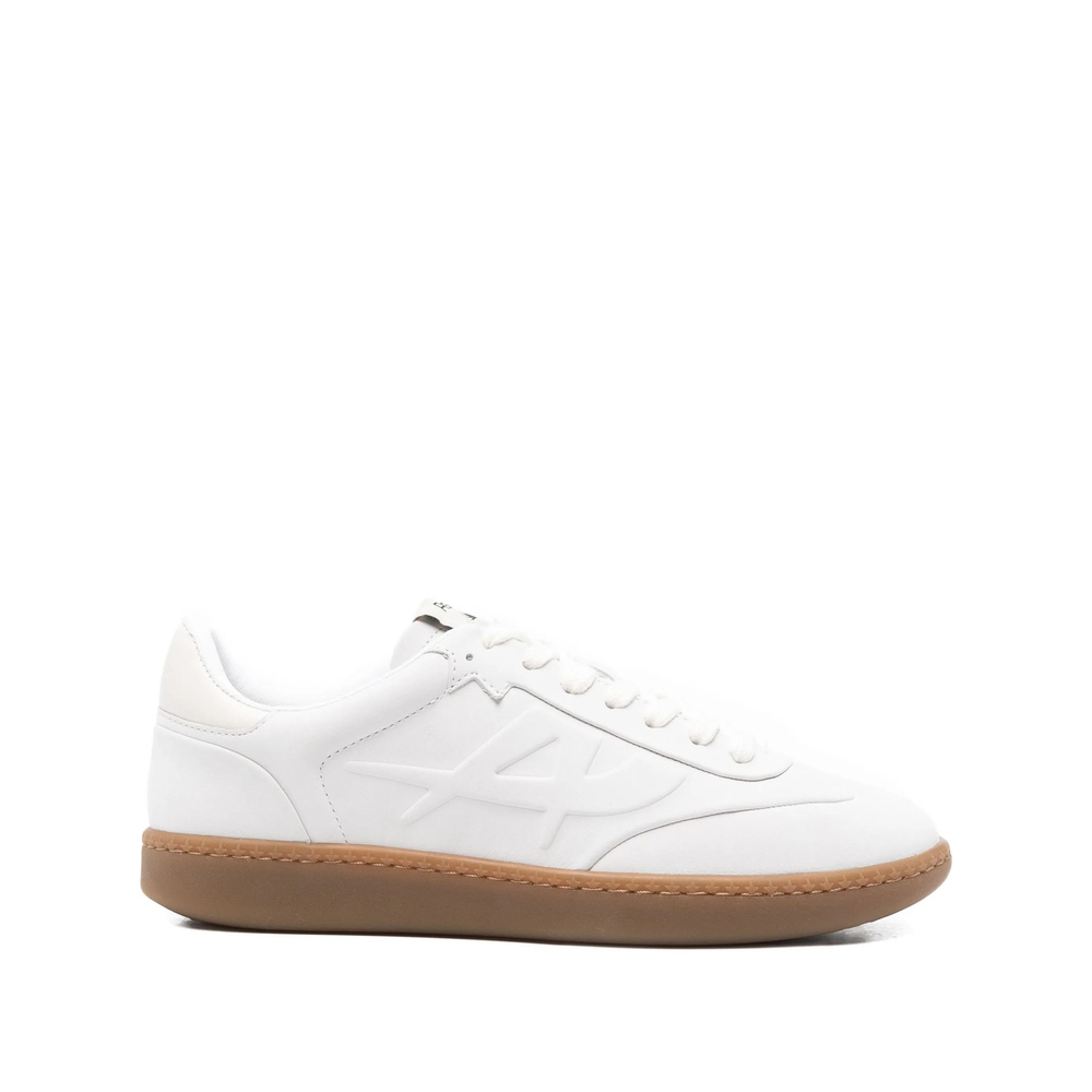 Ash Siena Leather Sneakers In White