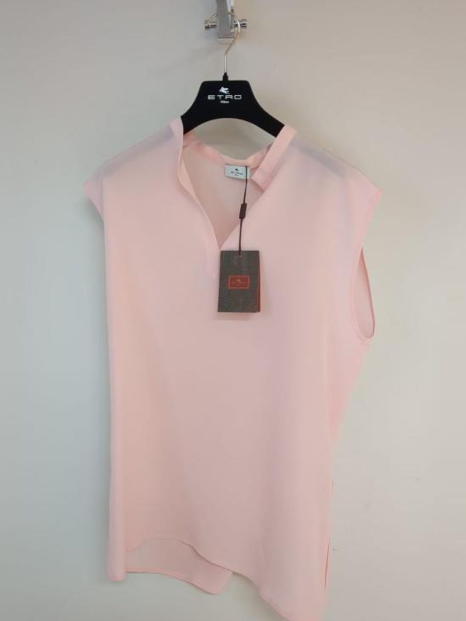 Etro Sleeveless Blouse In Nude