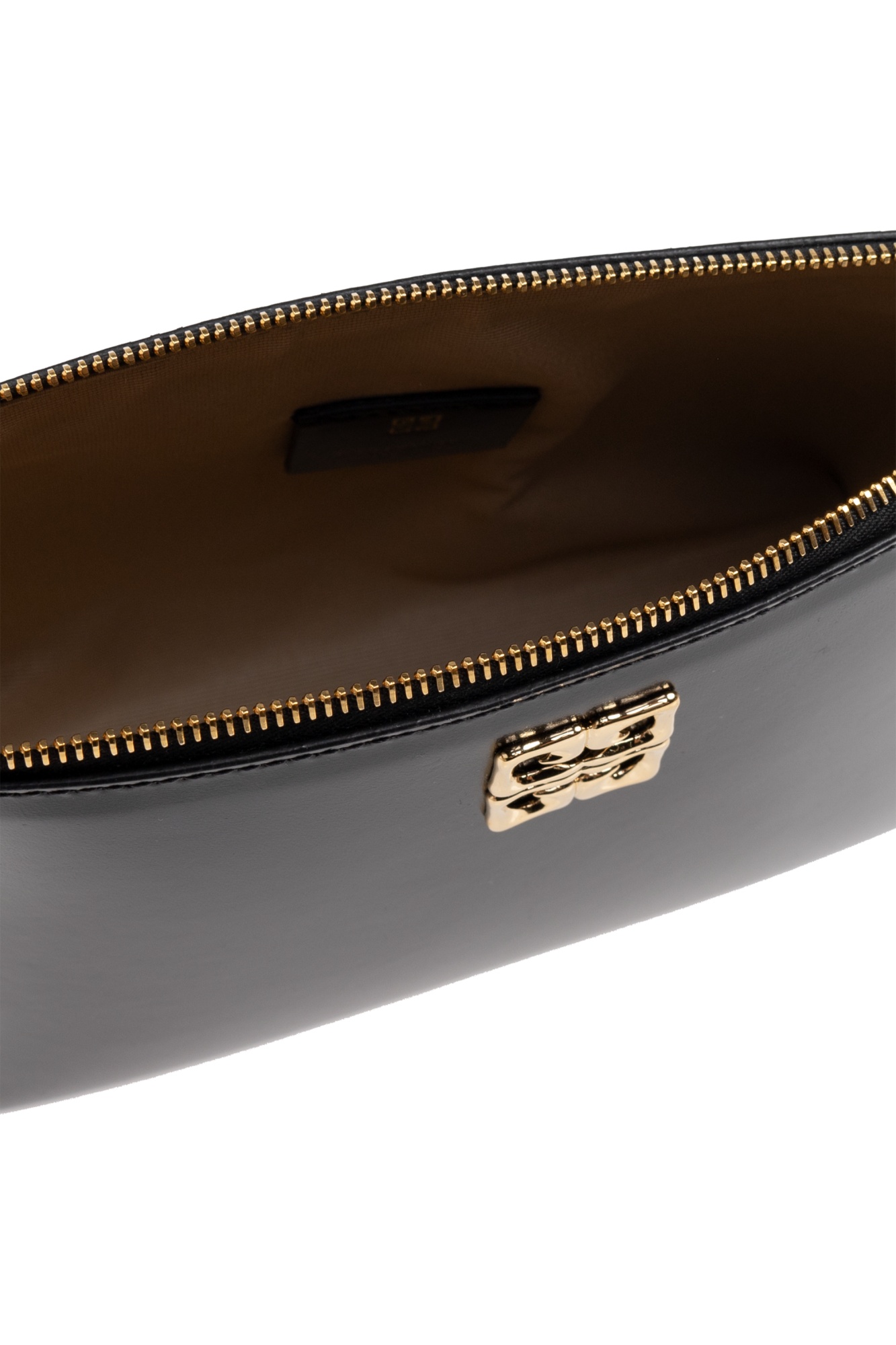 Givenchy Medium 4g Liquid Pouch In Box Leather In Black