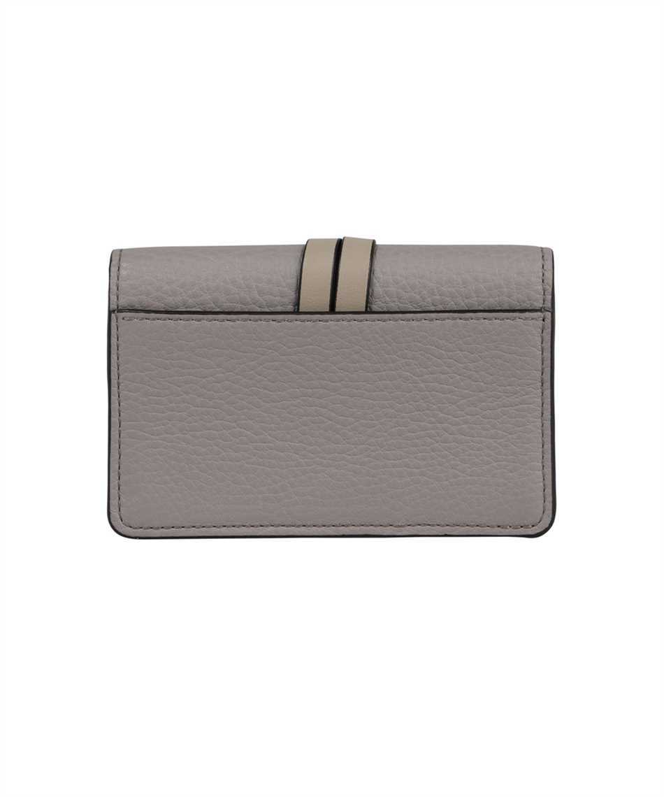 Chloé Alphabet Tri-fold Wallet In Gray