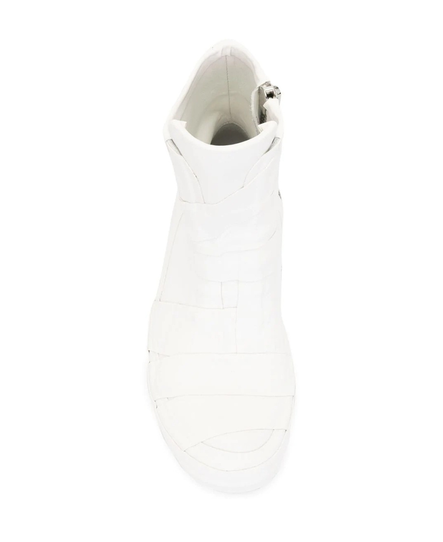Rick Owens Performa High-top Sneakers In White