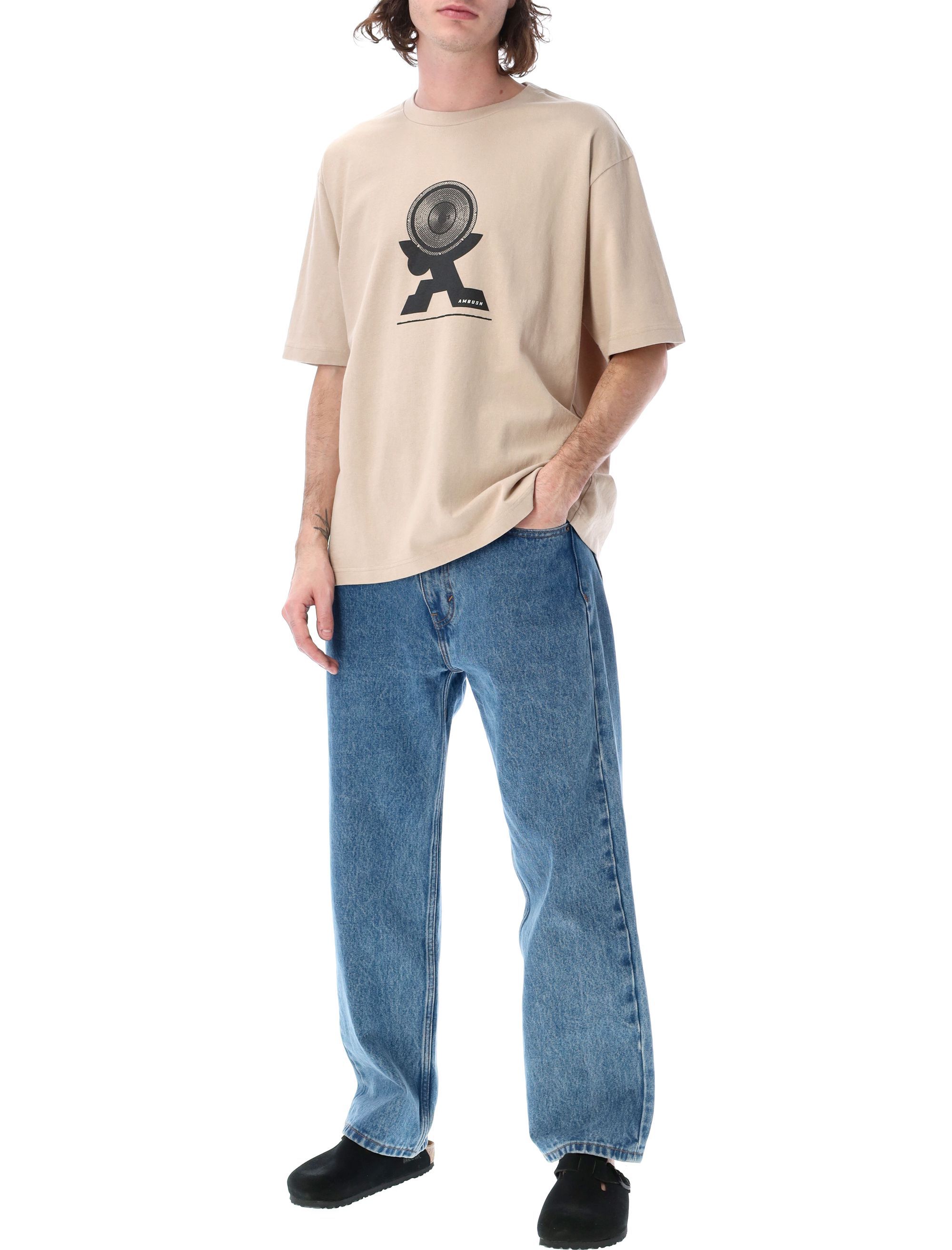 Ambush Sound Graphic-print T-shirt In Nude