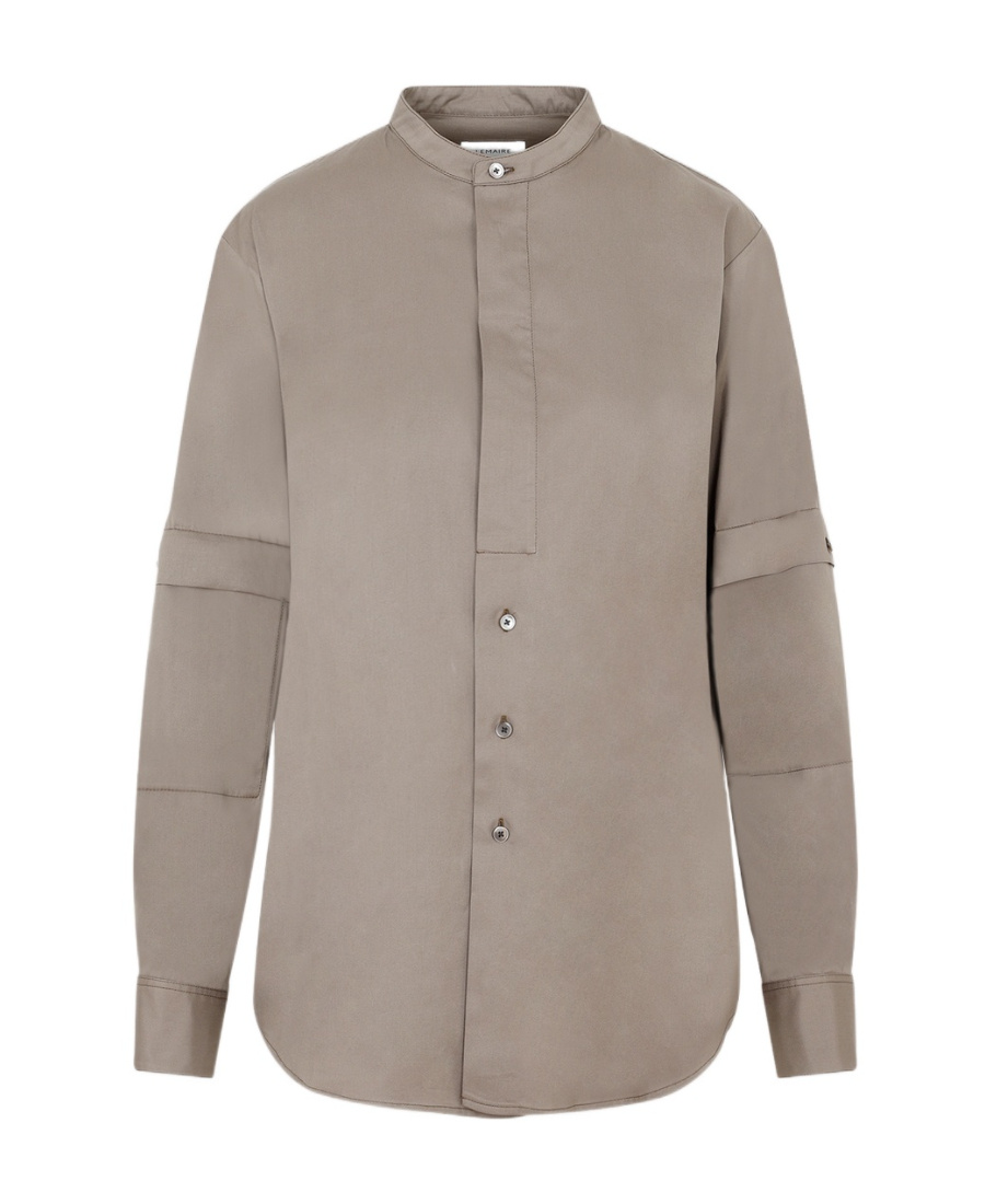 Lemaire Officer Collar Shirt In Nude