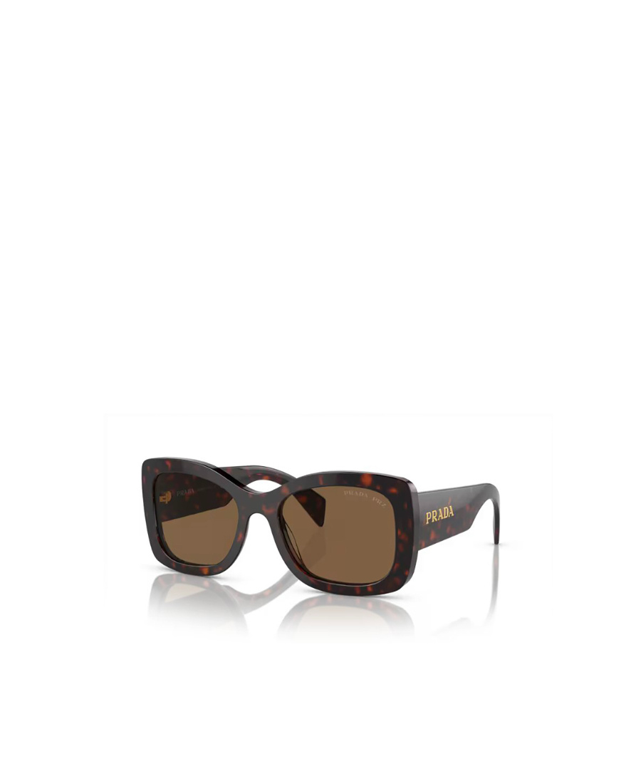 Prada Eyewear Square Frame Sunglasses In Brown