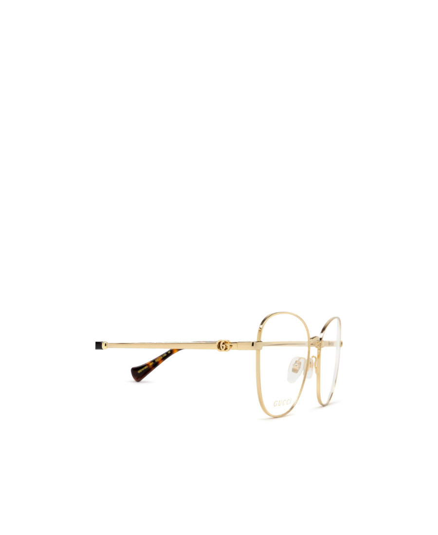 Gucci Gg14180 Square-frame Glasses In Gold