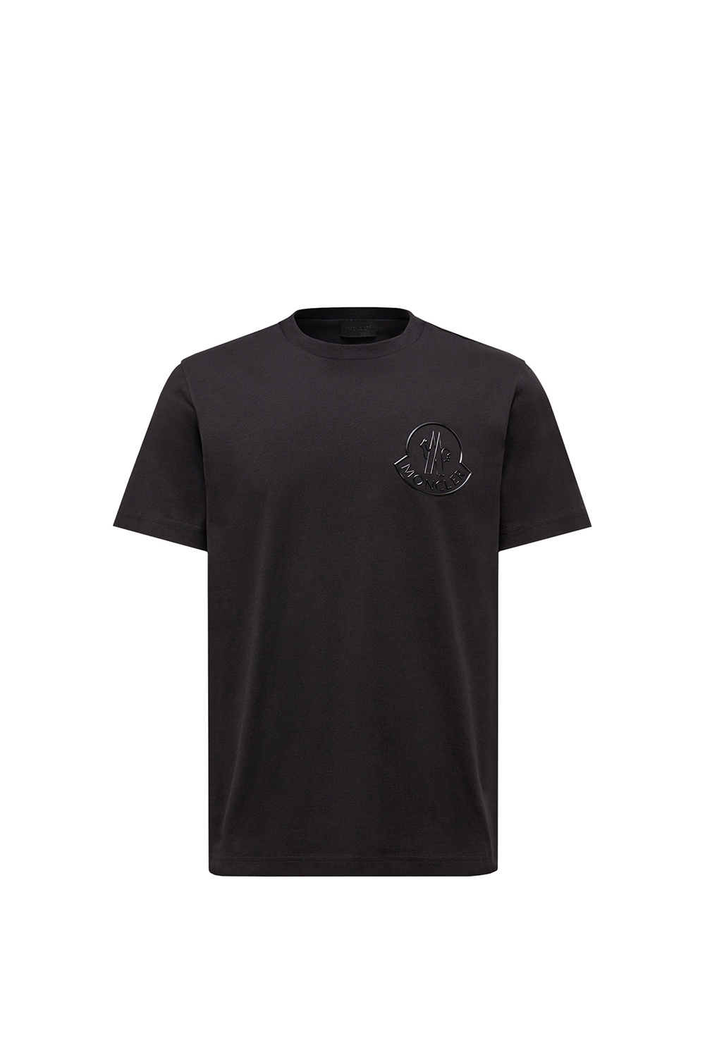 Moncler Short-sleeved T-shirt In Black