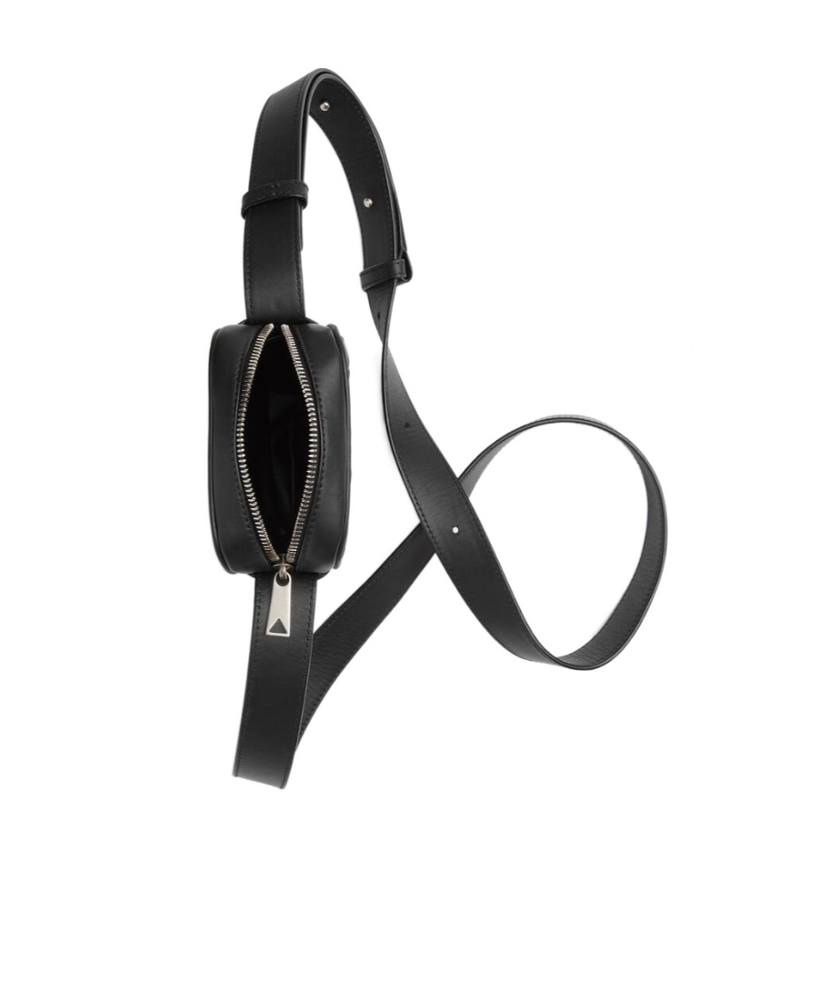 BOTTEGA VENETA BOTTEGA VENETA INTRECCIATO ZIPPED MINI CROSSBODY BAG