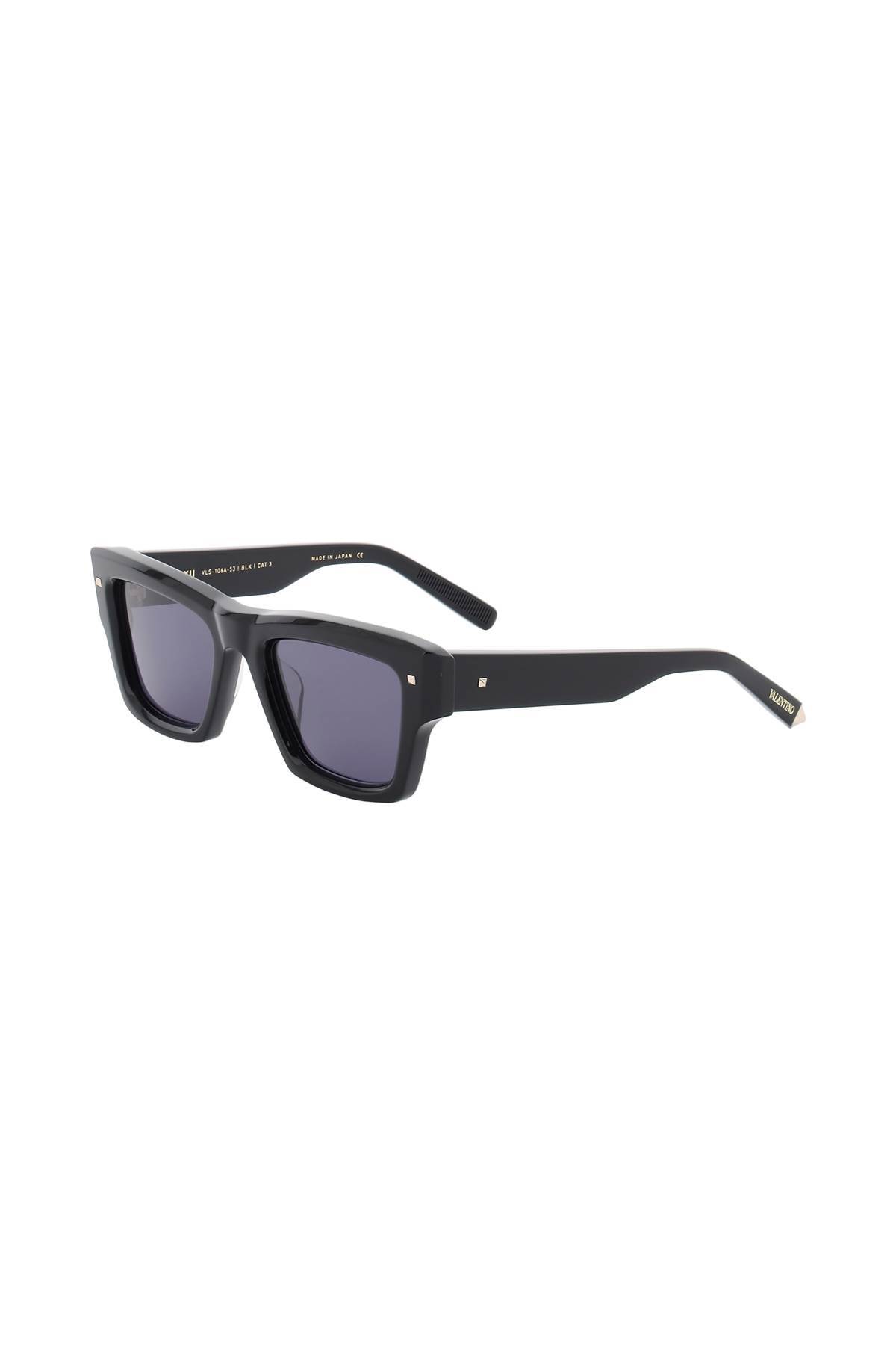 Valentino Eyewear Square Frame Sunglasses In Purple