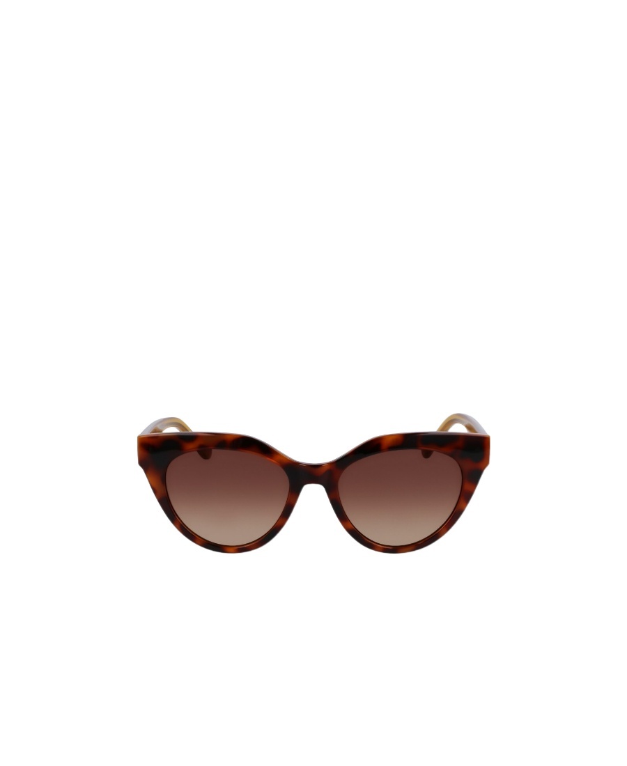 Liu •jo Logo Sunglasses In Brown