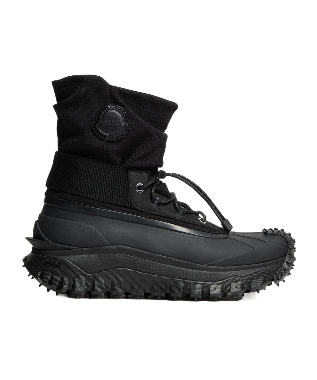 Moncler X Ee72 By Edward Enninful Trailgrip Storm Boots In Black