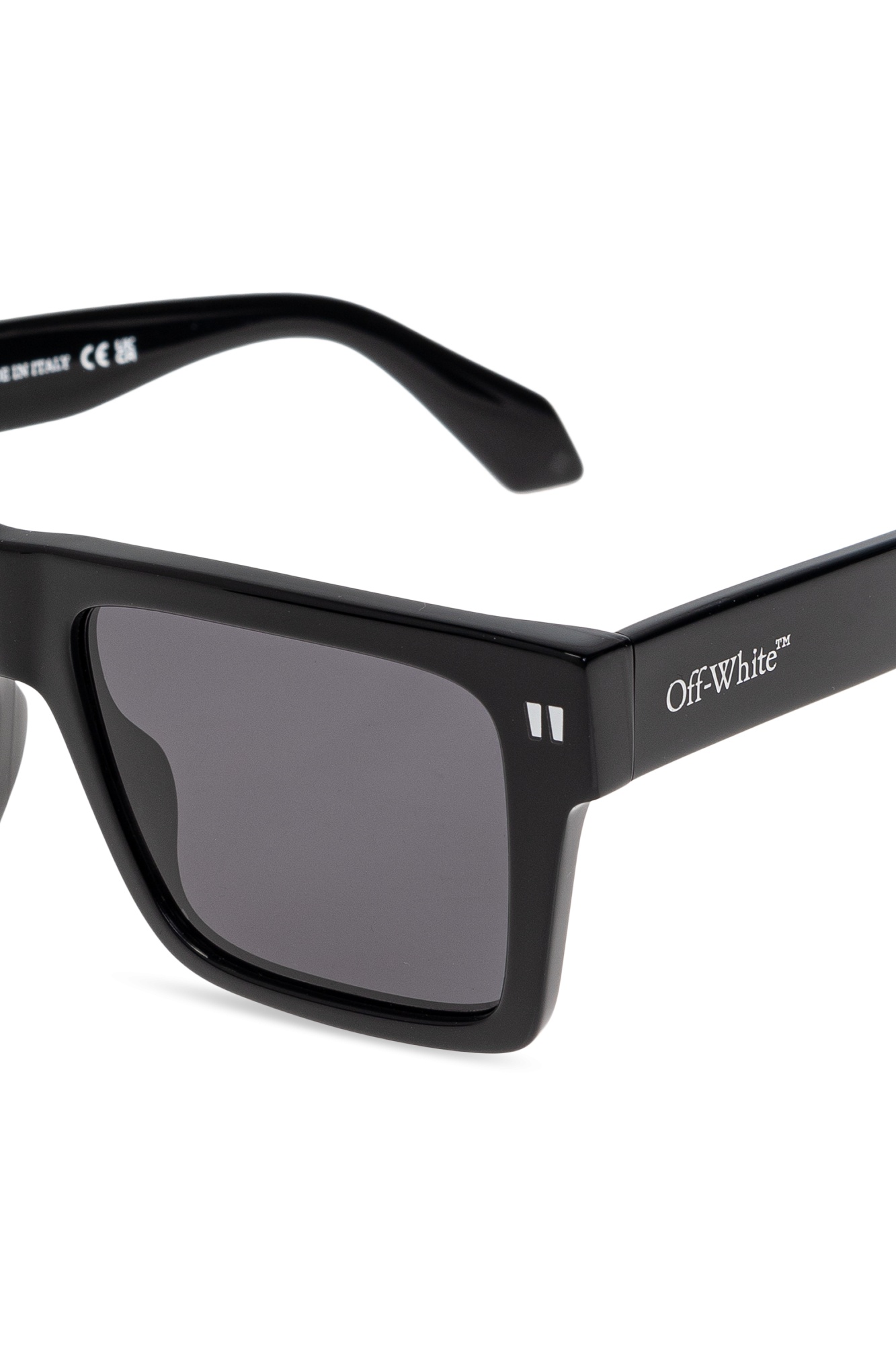Off-white Lawton Square Frame Sunglasses In Gray