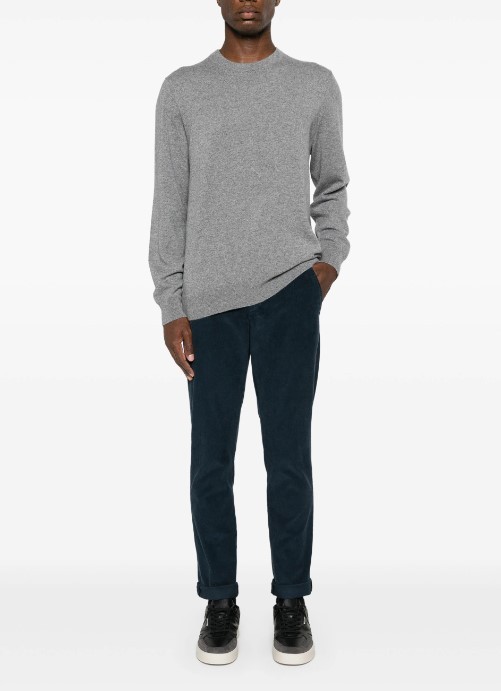 Dondup Gaubert Corduroy Skinny Trousers In Black