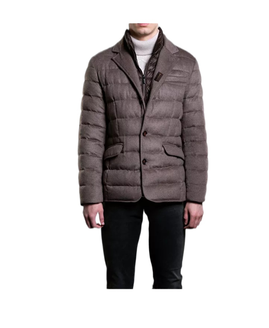 Moorer Nomo Quilted Down Jacket In Black