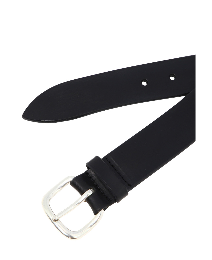 Orciani Geometric Buckle Belt In Black
