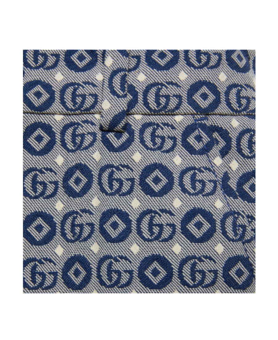 GUCCI GUCCI KIDS ALL-OVER PATTERNED STRAIGHT LEG TROUSERS