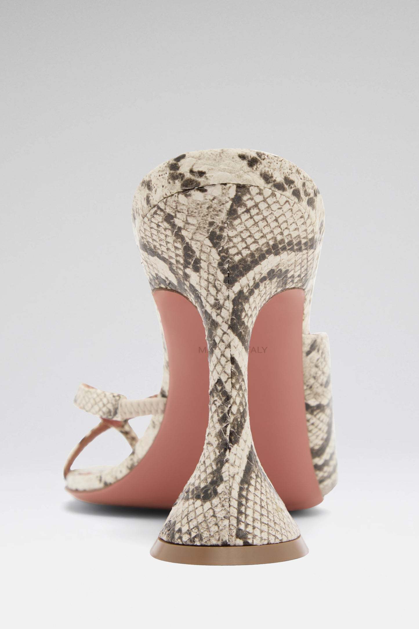 Amina Muaddi Shiona High Heel Sandals In Multi