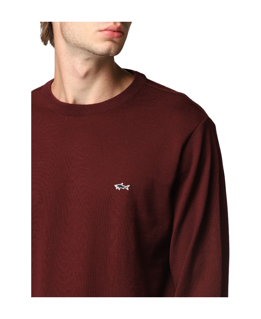 PAUL & SHARK LOGO EMBROIDERED PULLOVER