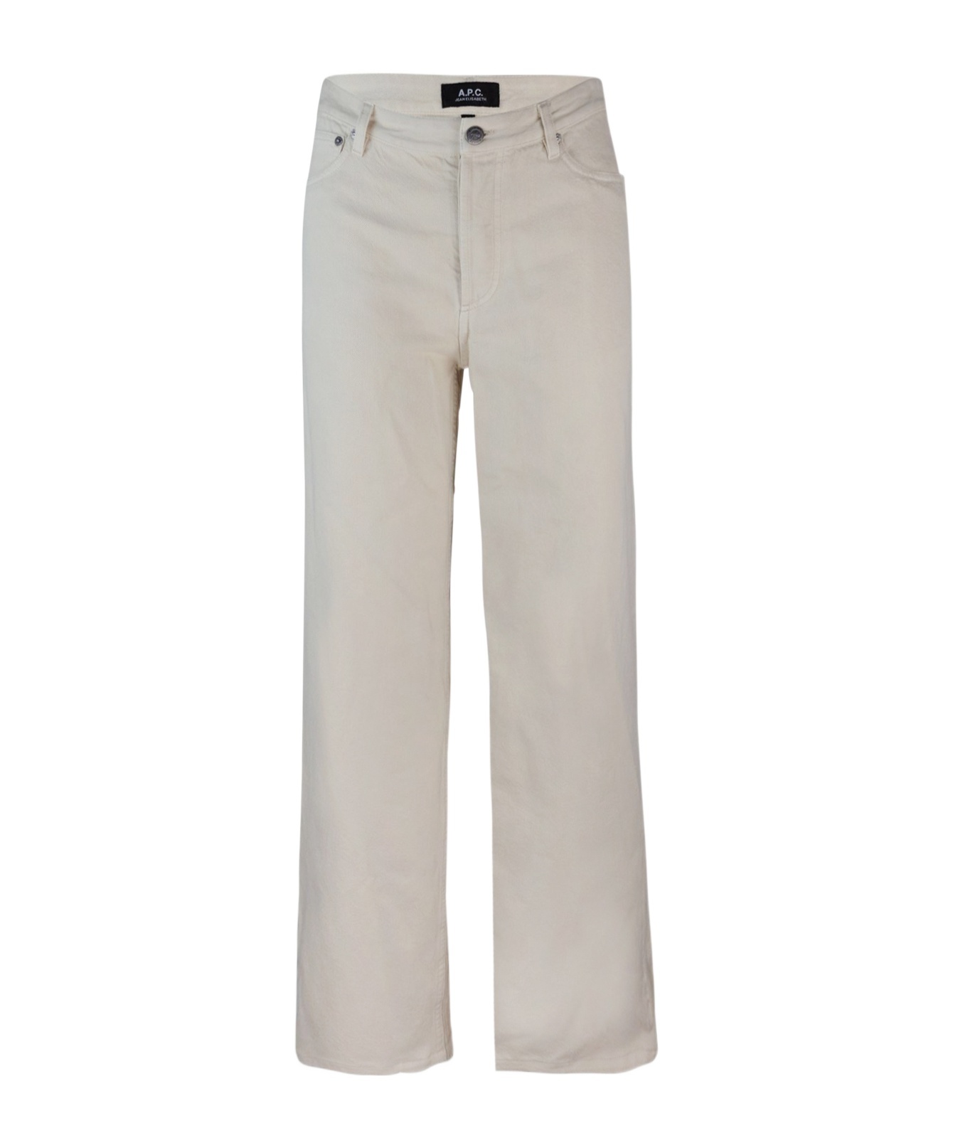 Shop Apc Elisabeth Jeans In Nude