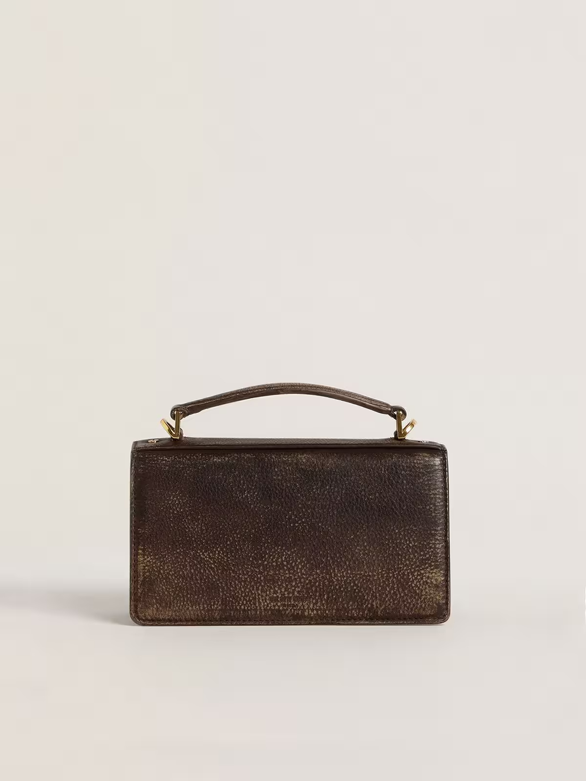 Golden Goose Mini Venezia Top-handle Shoulder Bag In Brown