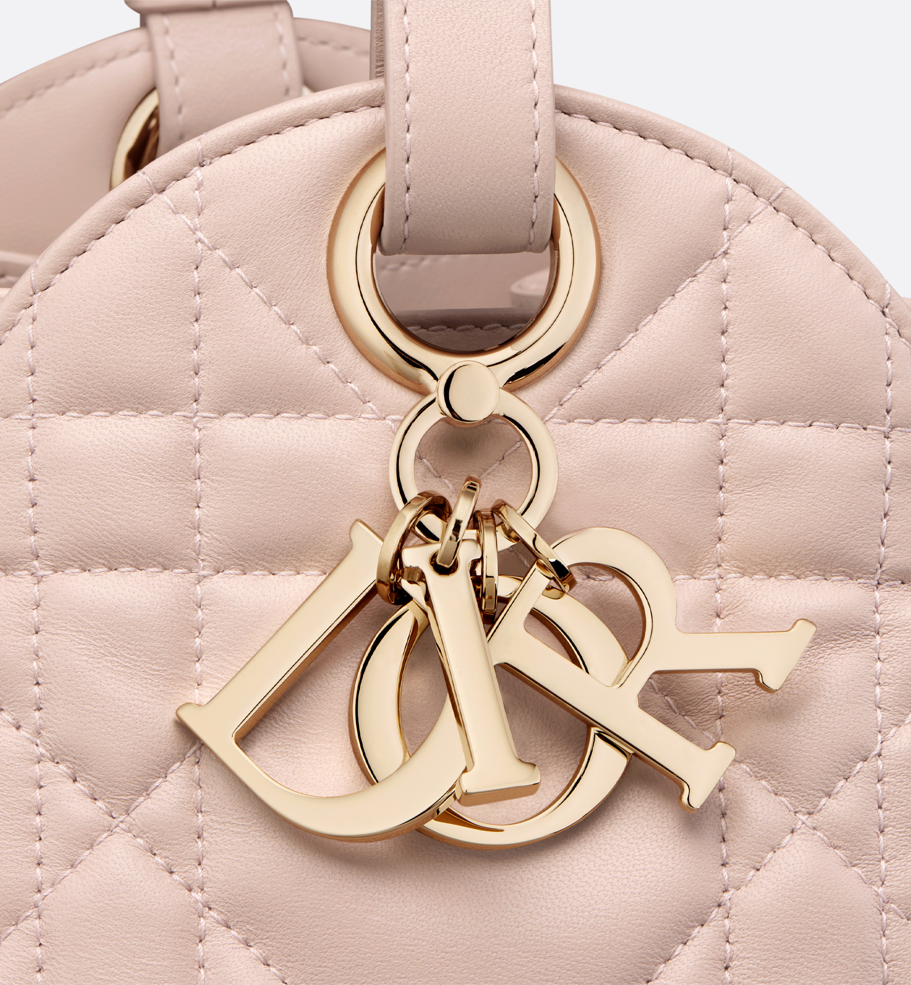 Dior Small D Motion Shoulder Bag In Pink