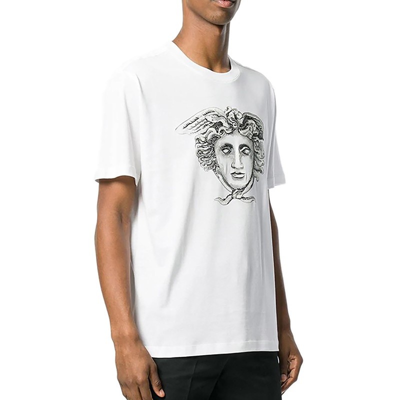 Versace Logo T-shirt In White