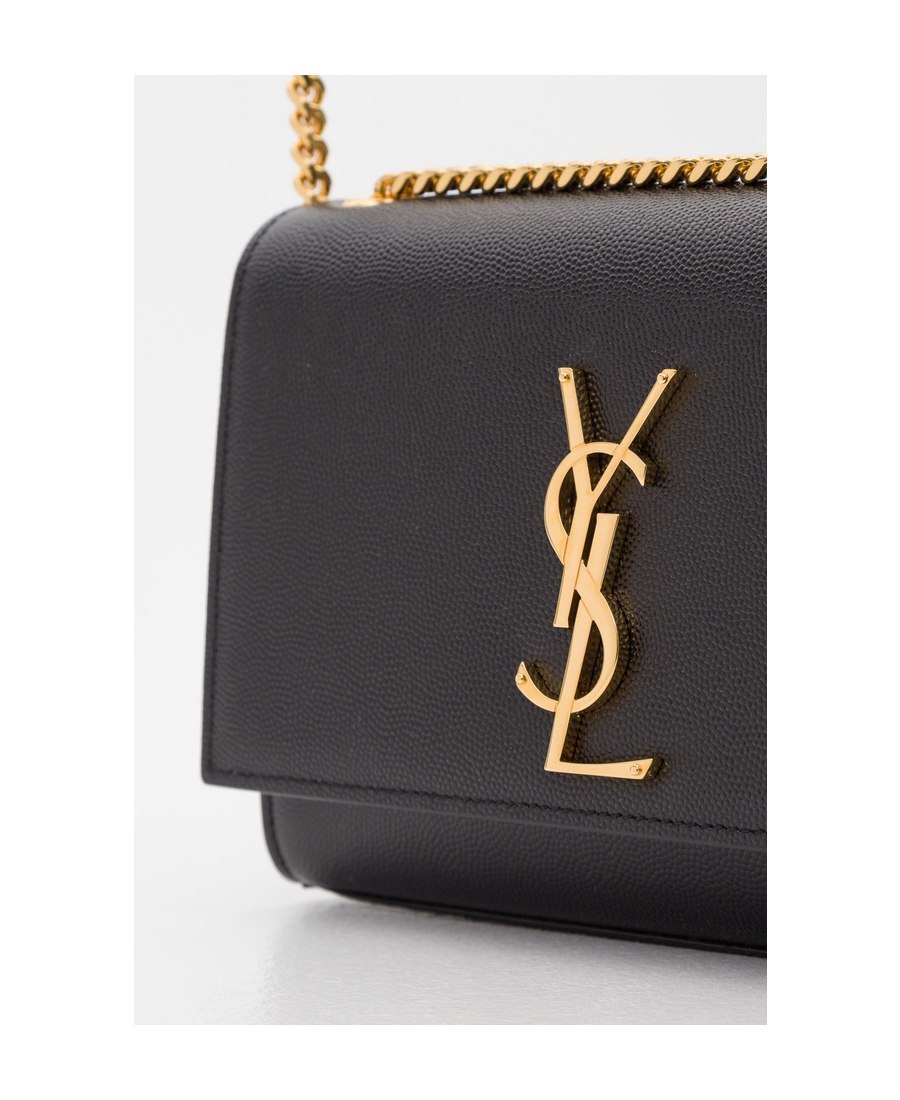 Saint Laurent Kate Shoulder Bag In Black