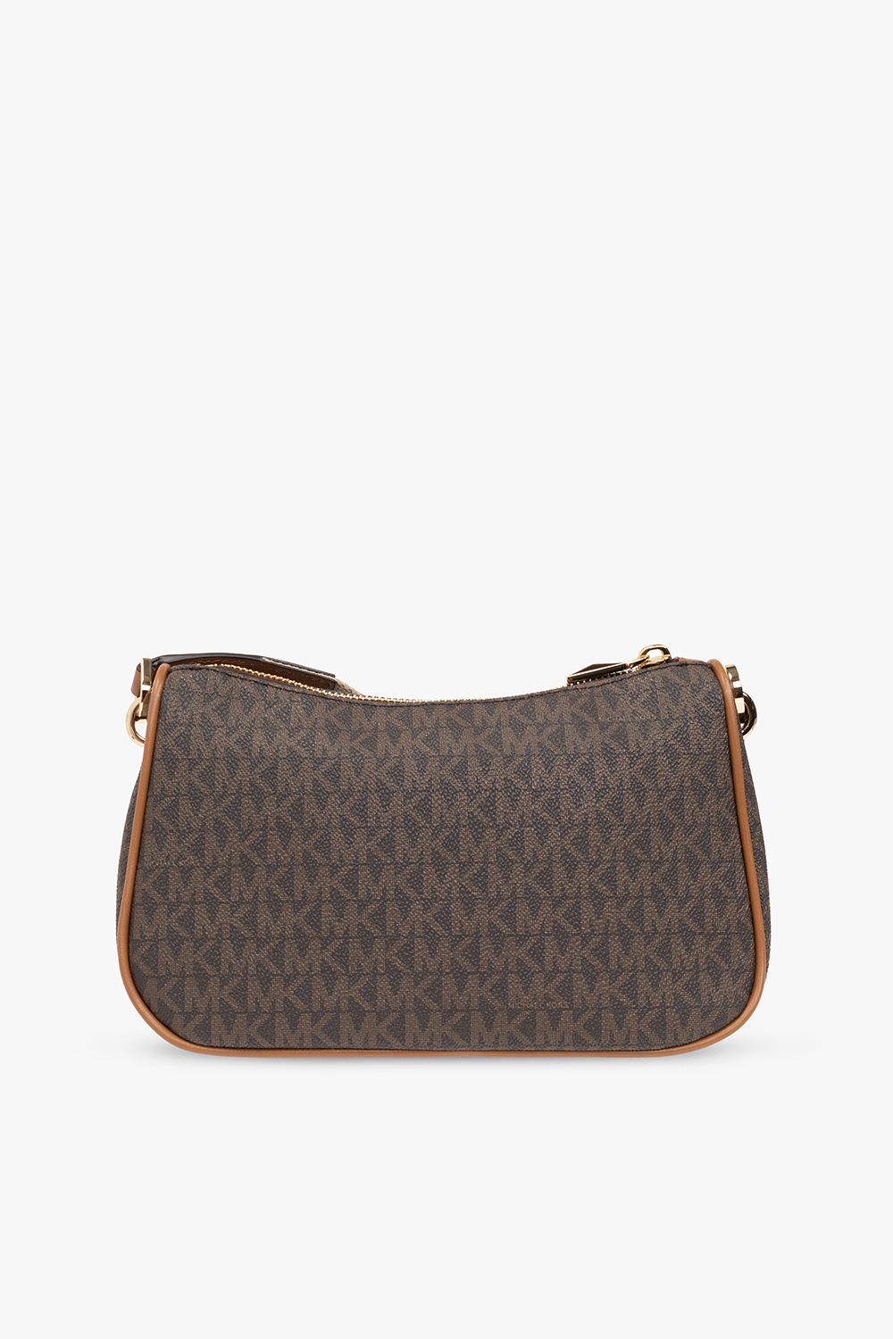 Michael Michael Kors Monogram-pattern Crossbody Bag In Brown