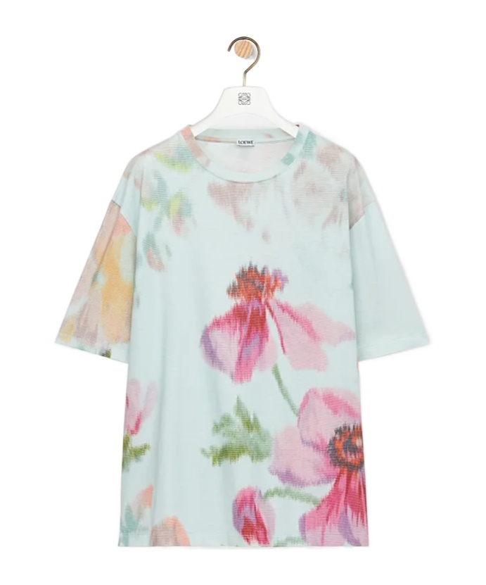 Loewe Loose Fit T-shirt In Cotton