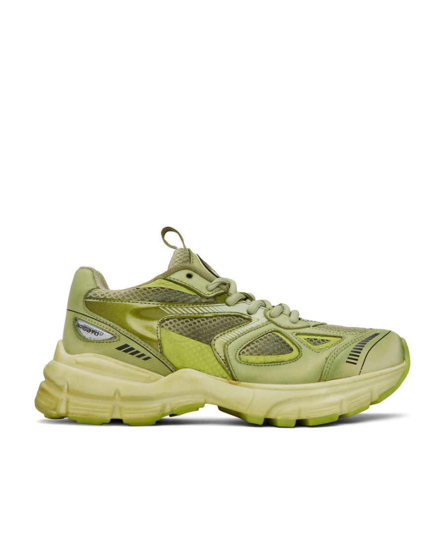 Axel Arigato Green Marathon Dip-dye Sneakers In Green