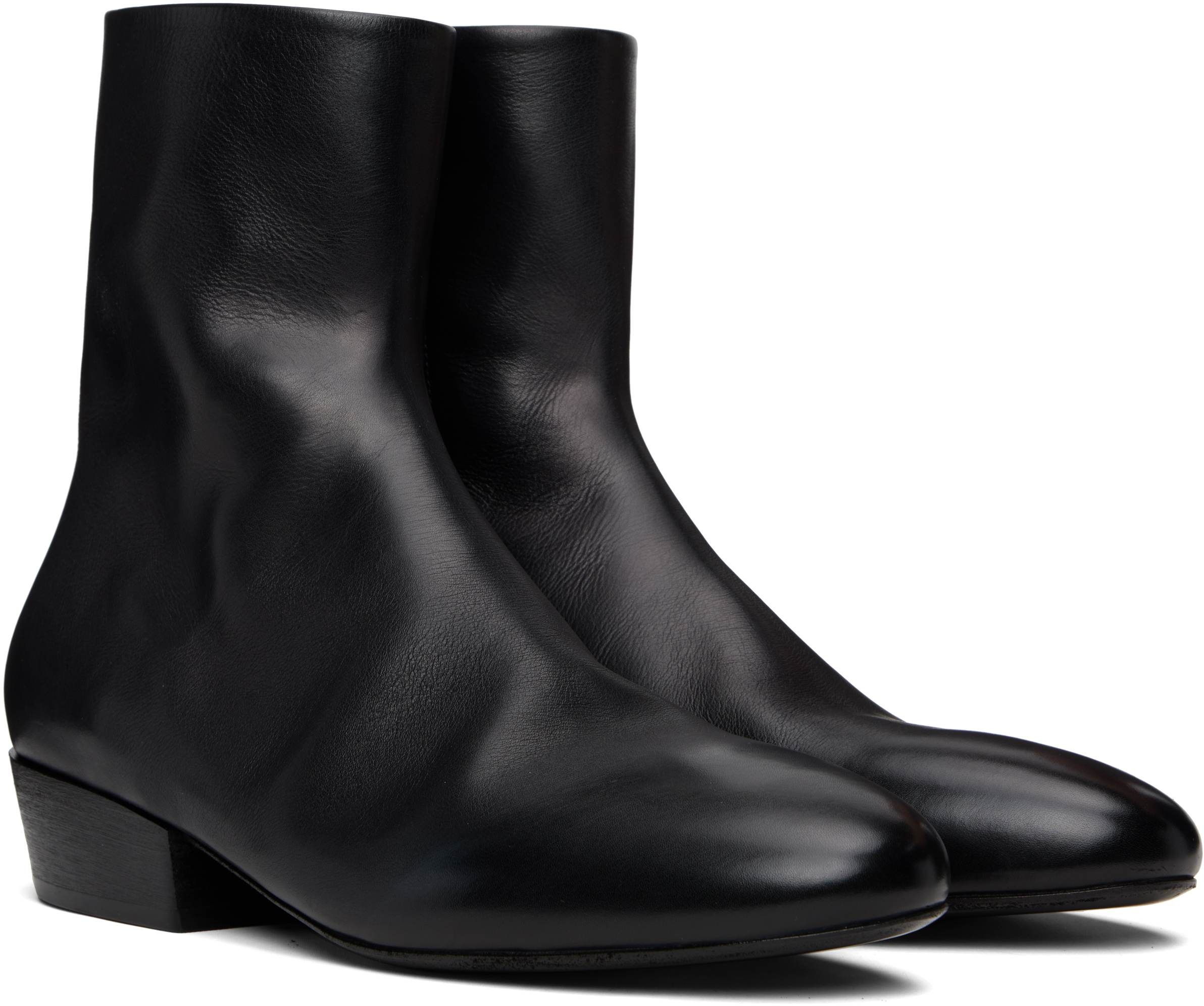 Marsèll Granblocco Ankle Boots In Black