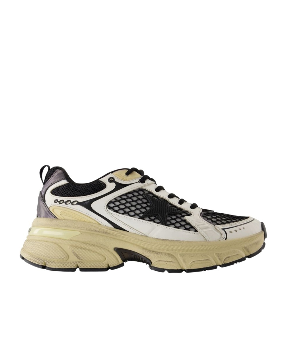 Golden Goose Lightstar Leather Sneakers In Multi