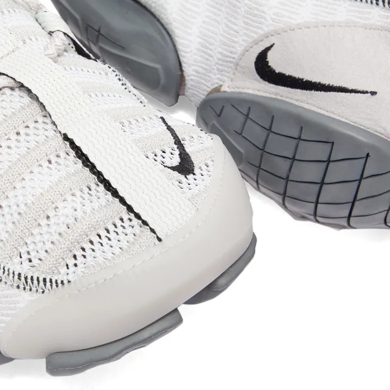 Nike Man Sneakers Light Grey Size 4 Textile Fibers In Multi
